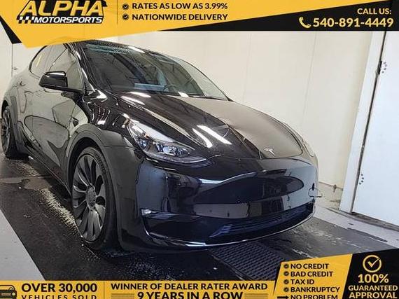 TESLA MODEL Y 2022 7SAYGDEF9NF391132 image